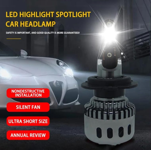 Kit Lampe de phare H7 F10 Super LED 6500K - مصابيح إضاءة أمامية للسيارات