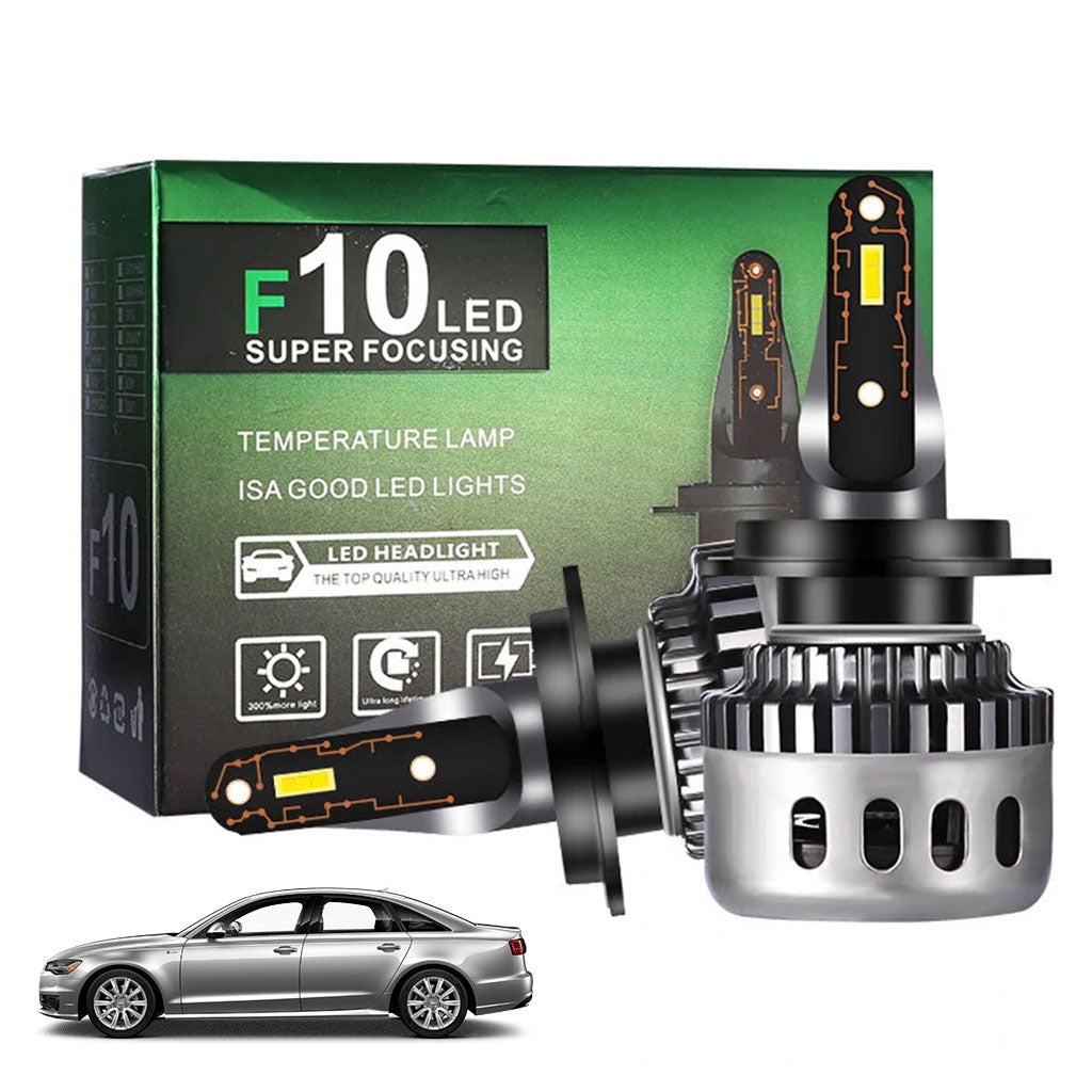 Kit Lampe de phare H7 F10 Super LED 6500K - مصابيح إضاءة أمامية للسيارات